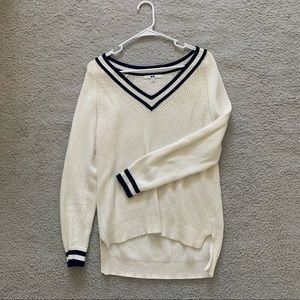 CREAM KNIT SWEATER